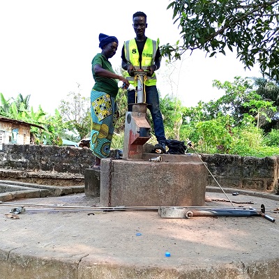 Hand-pump repair almost complete