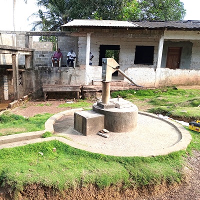 This is Fair Ground Community hand-pump