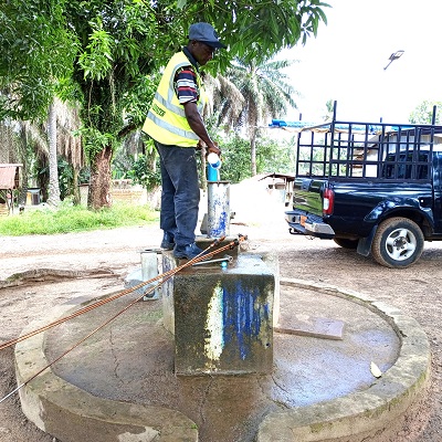 Hand-pump repair is almost complete