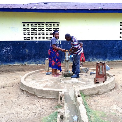 Jecko Town Community hand-pump 