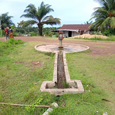 Jecko Town Block B communal hand-pump 