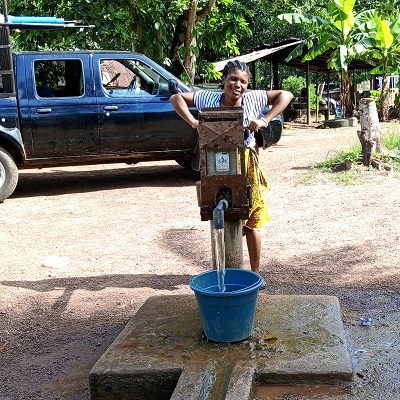 Happy villager 