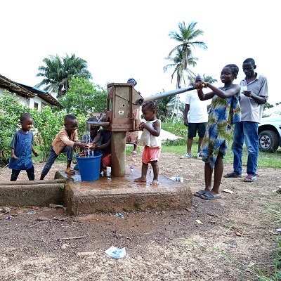 Healthy village children