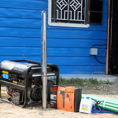 Development submersible pump & pipe