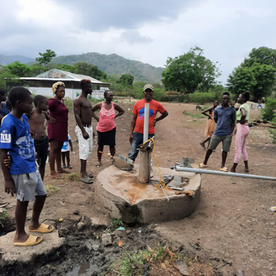 Team repairing pump