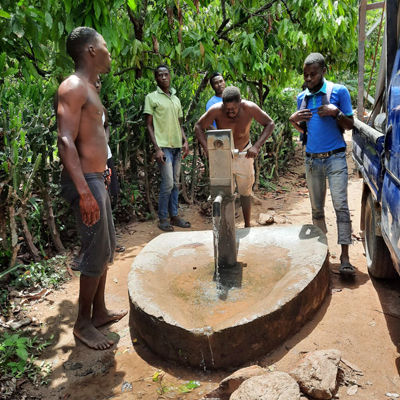 Newly repaired handpump