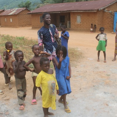 Children from the community