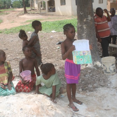 Children from the community