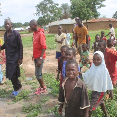 Children from the community