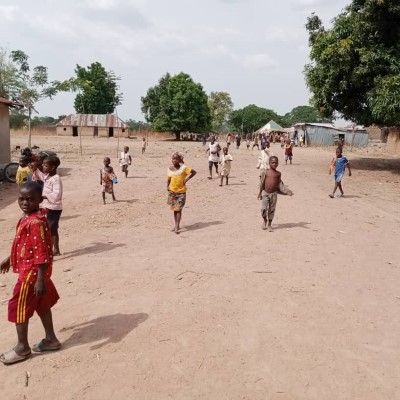 Children from the community