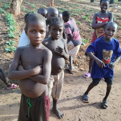 Children from the community