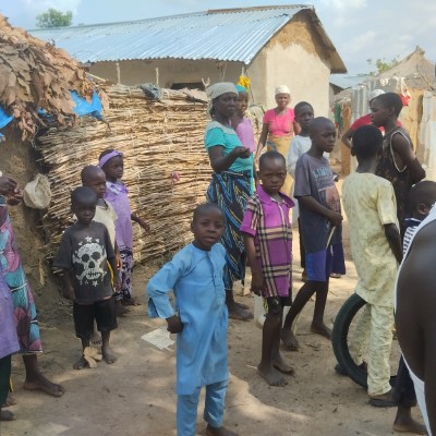 Children from the community
