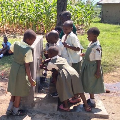 Students at Kore Primary School