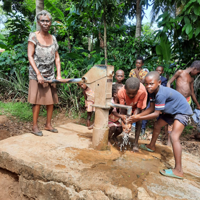 Safe water flowing once again
