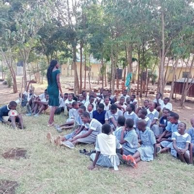 Health and Hygiene training session in Hongo Radhiang Primary School