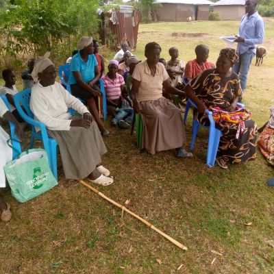 Health and Hygiene training session in Kabongo Kabok village