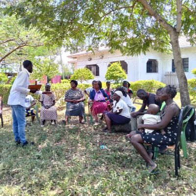 Health and Hygiene training session in Kabudo village 