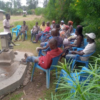 Health and Hygiene training session in Kangwanda