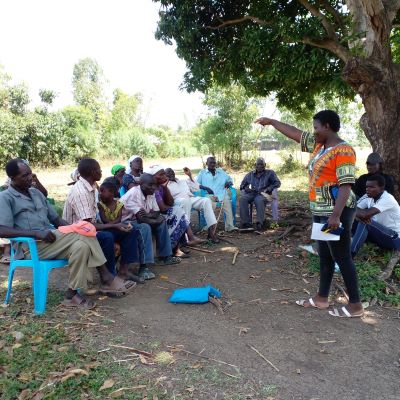 Health and Hygiene training session in Kibarwa Kacholla