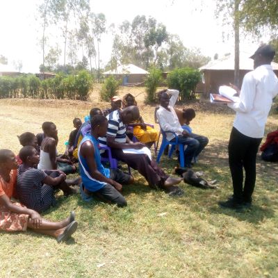 Health and Hygiene training session at Kolweny Community