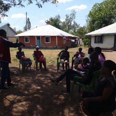 Health and Hygiene training session at Kolunga 