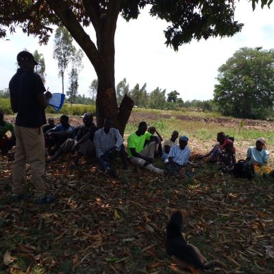 Health and Hygiene training session at Nyamkebe Pharmacy 