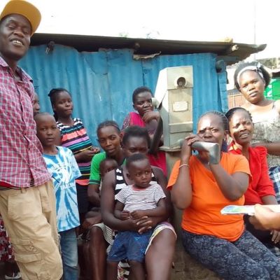 Health and Hygiene training session at Meta Meta community