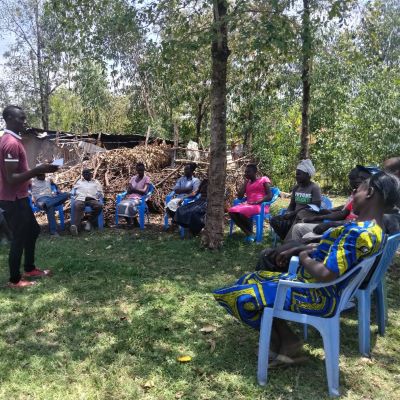 Health and Hygiene training session at Nyakoko Community