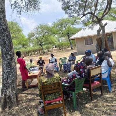 Health and Hygiene training participants at Kokoth community