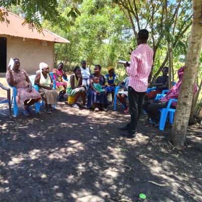 Health and Hygiene training class at  Kibira 