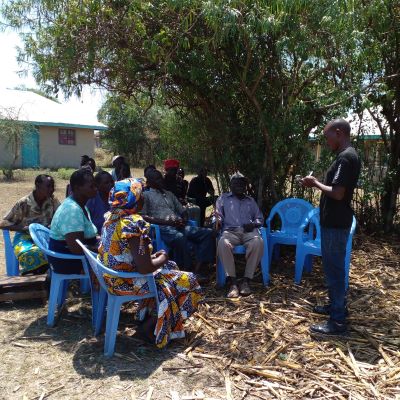 Health and Hygiene training class at Kasaoke community