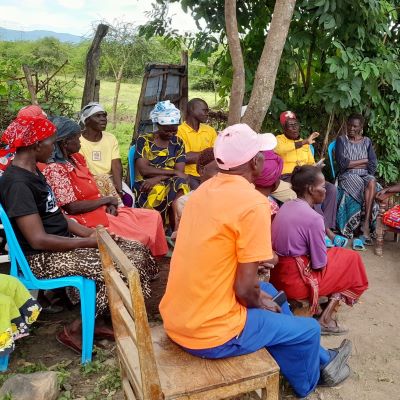 Health and Hygiene training participants in Okwodi village 