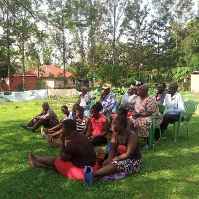 Health and Hygiene training participants in Lower Kogila village 