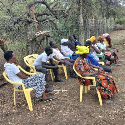 Health and Hygiene training participants in Kowiti Komedo community