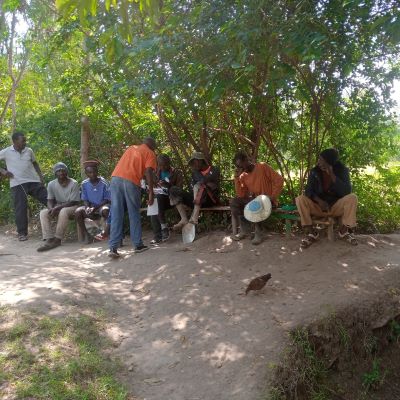 Health and Hygiene training session at Kamolo village 