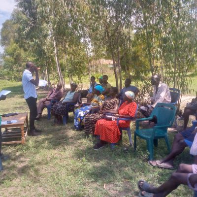 Health and Hygiene training session at Karucho community