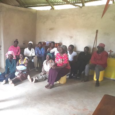Health and Hygiene training participants in Kabondo Community