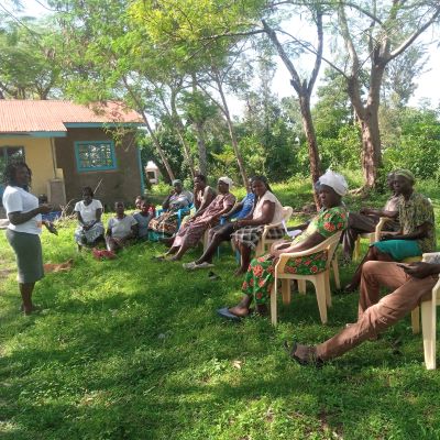 Health and Hygiene training participants in Kakoth Community