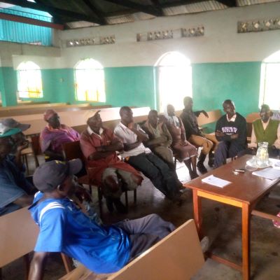 Health and Hygiene training participants in Kalondo Community 