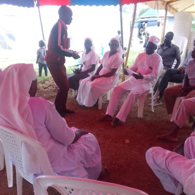 Health and Hygiene training session at God's Life Church Community
