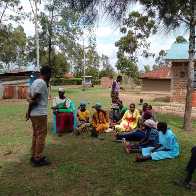 Health and Hygiene training session at Dago Riwa Community 