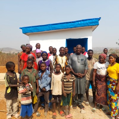 Newly Completed Toilet Project