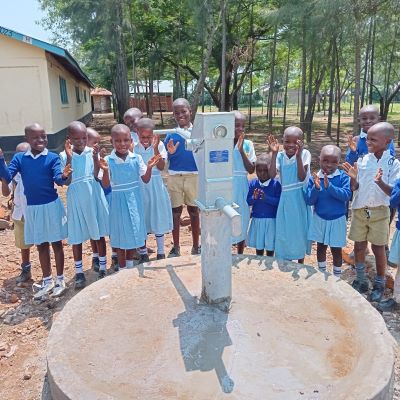 Students at Nyangande Primary School