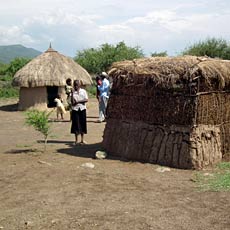 Small Village Huts
