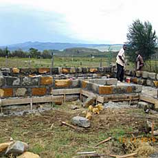 Construction of new Washroom