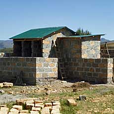 New Washroom just about Completed