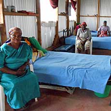 Some of the Ladies living in the Home