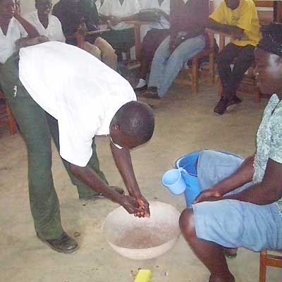 Hand Washing Demonstartion