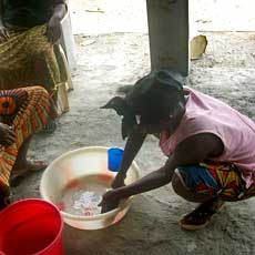 Hand Washing Demonstration
