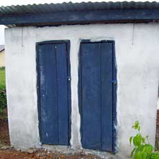 New Pour/Flush Washroom